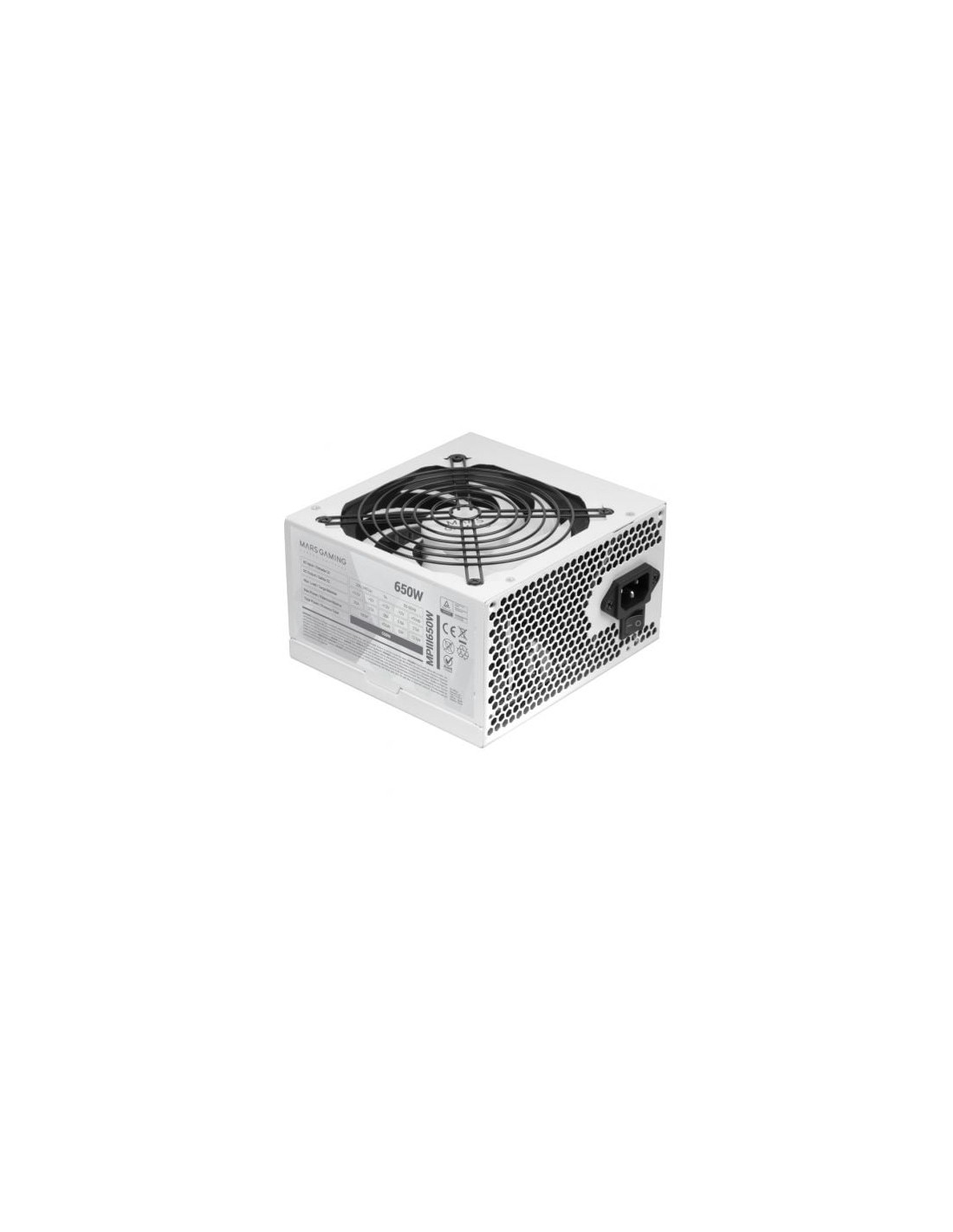 Fuente de Alimentación Mars Gaming MPIII650W 650W | Logroño