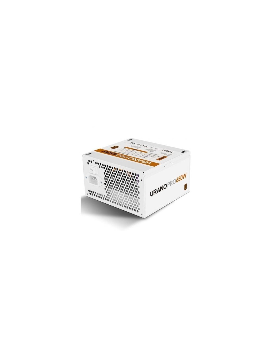 Fuente de Alimentación Nox Hummer Urano Pro White 650W 80 Plus Bronze