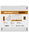 Fuente de Alimentación Nox Hummer Urano Pro White 650W 80 Plus Bronze