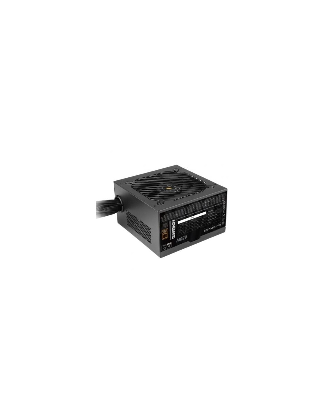 Fuente de Alimentación Mars Gaming MPB650SI 650W 80 Plus Bronze