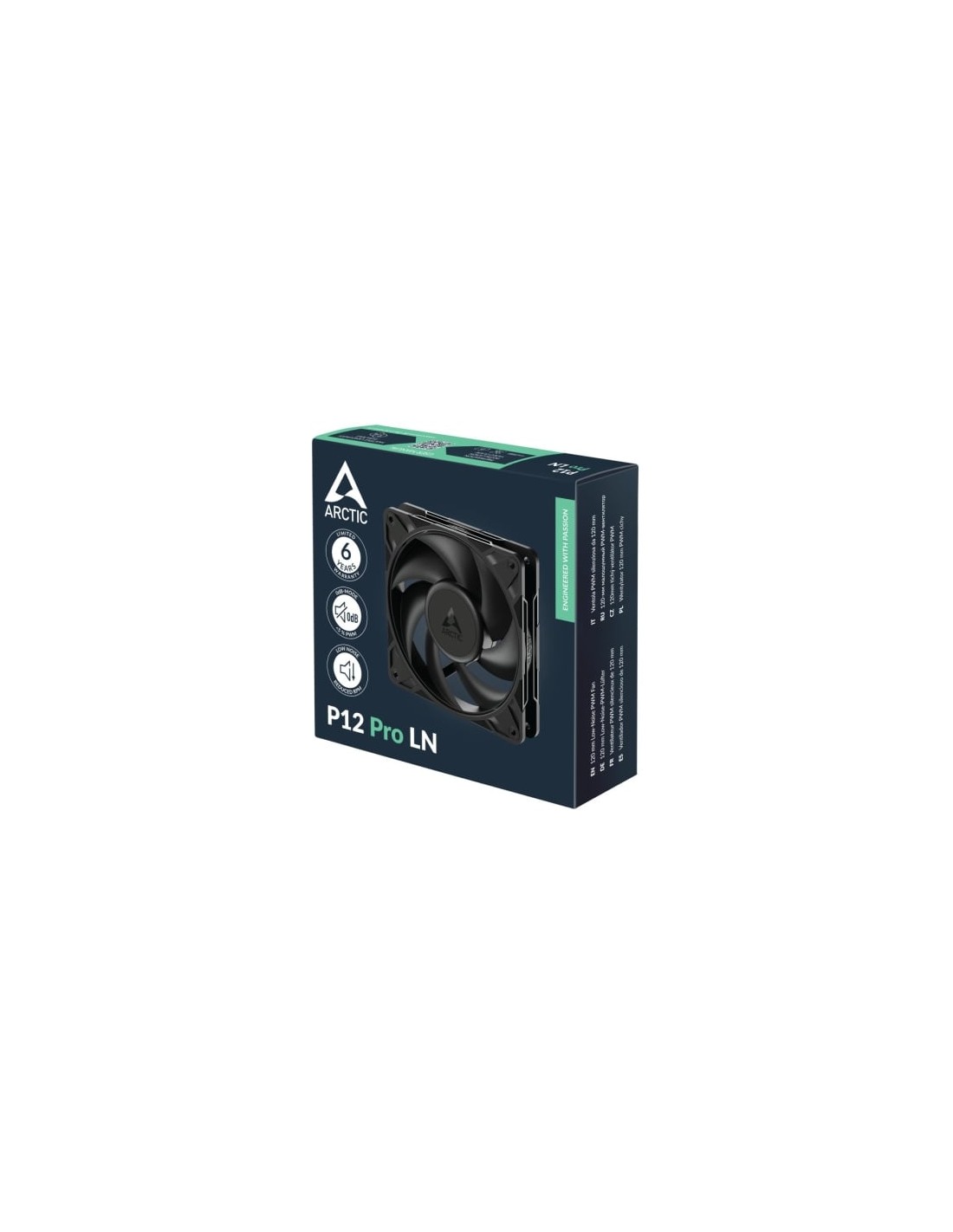Ventilador Arctic P12 Pro LN 12cm Negro | Logroño