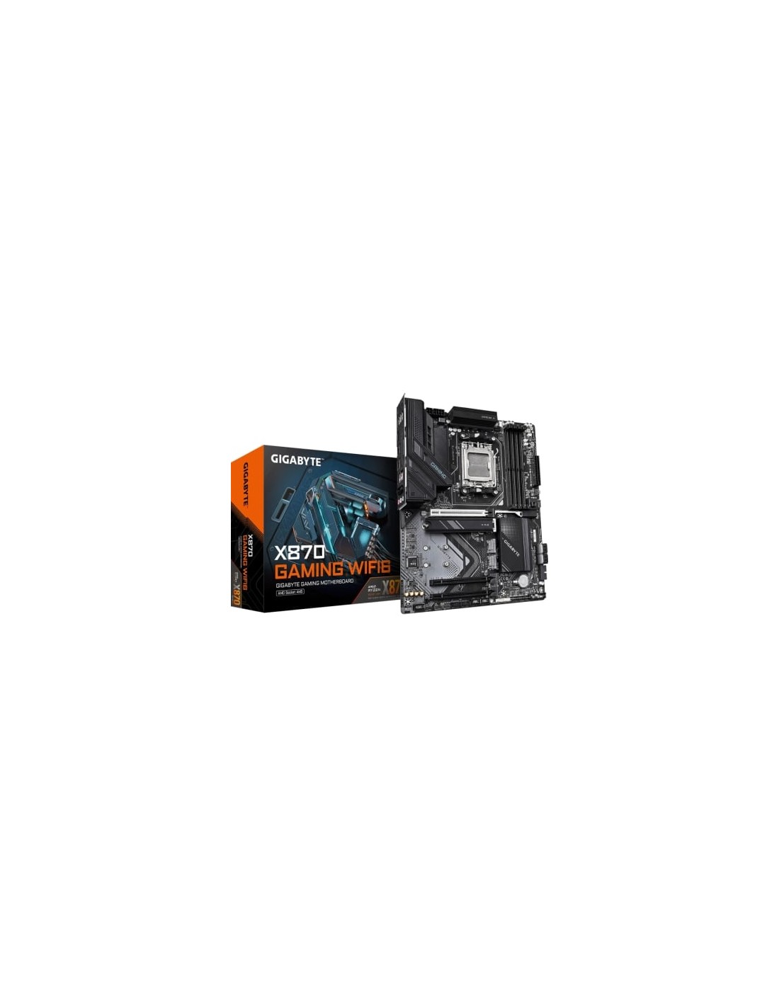 Placa Base Gigabyte X870 GAMING WIFI6 Socket AM5 DDR5 PCIe 5.0