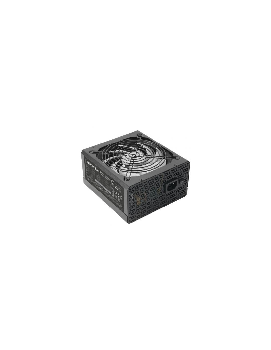Fuente de Alimentación Tacens Radix VII AG 600S 600W 80 Plus Silver