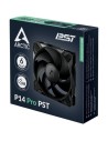 Ventilador Arctic P14 PWM PST 14cm Negro | Logroño