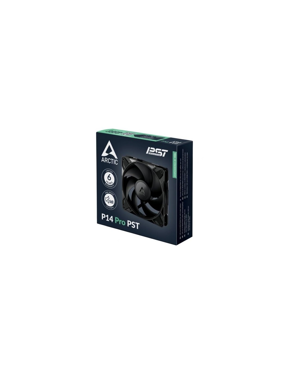 Ventilador Arctic P14 PWM PST 14cm Negro | Logroño
