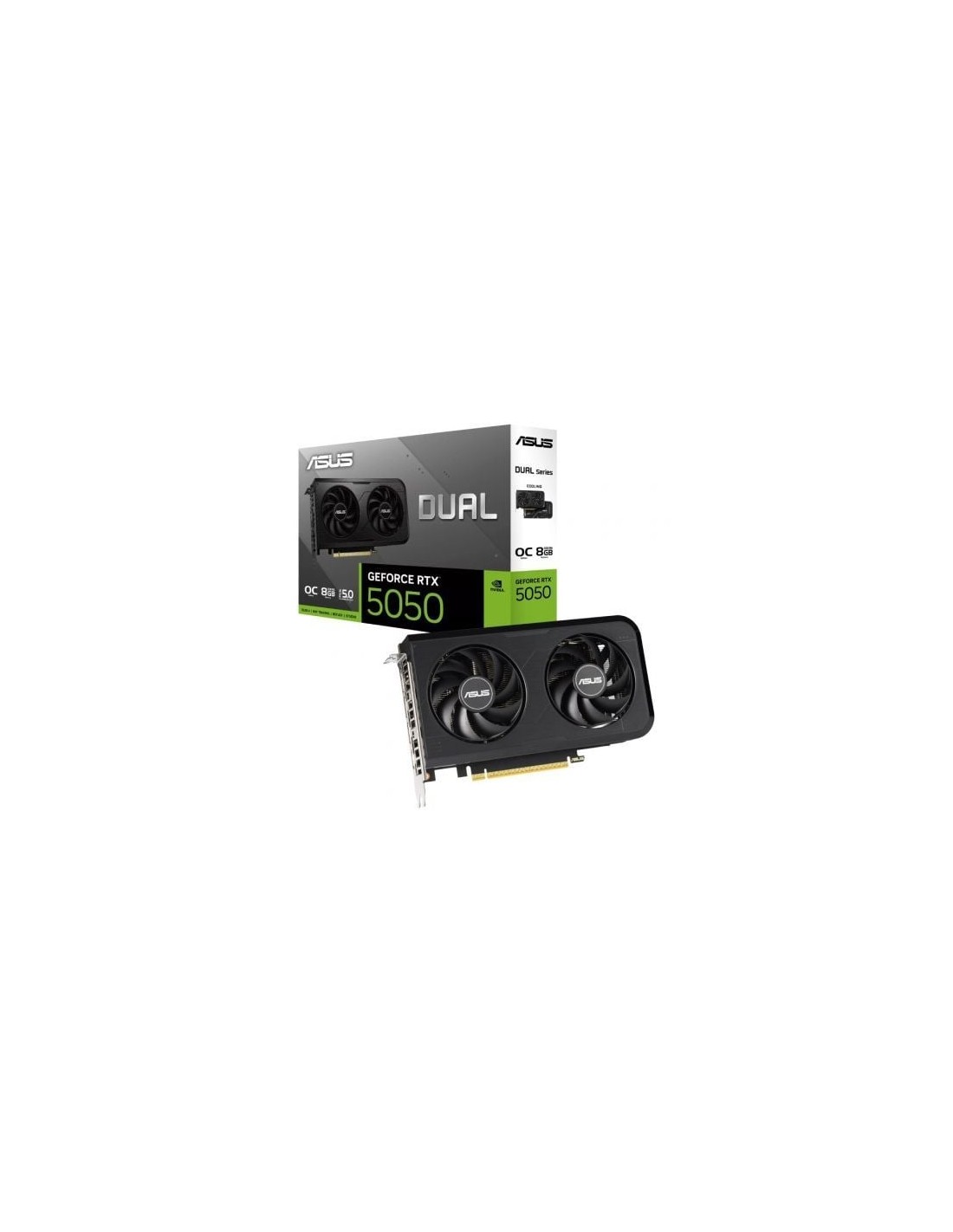 Tarjeta Gráfica Asus Dual GeForce RTX 5050 OC 8GB GDDR6 | Logroño