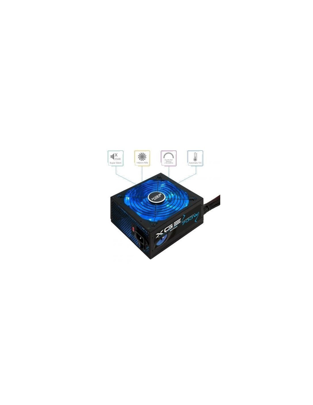 Fuente de Alimentación TooQ TQXGEII-700SAP 700W 80 Plus Bronze
