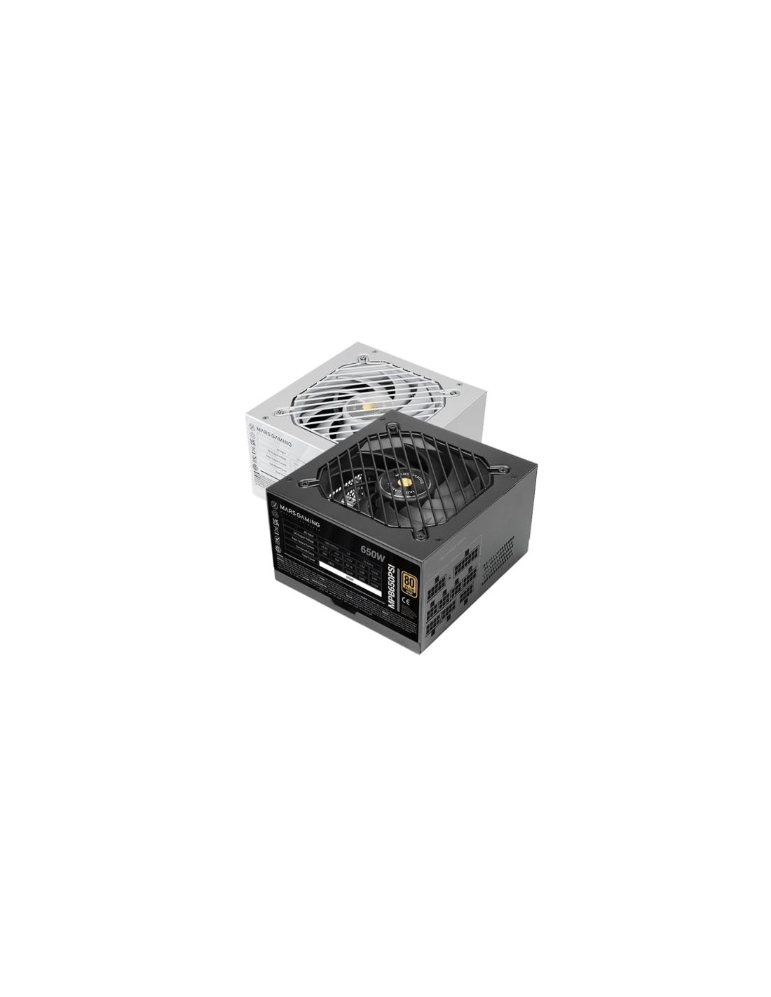 Fuente de Alimentación Mars Gaming MPB650PSI 650W 80 Plus Gold
