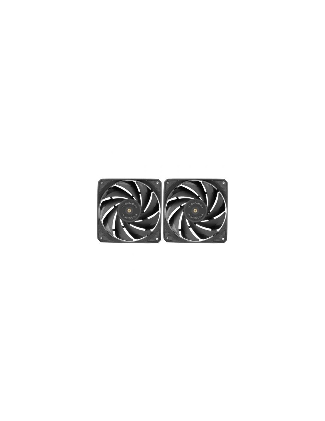 Pack 2 Ventiladores Mars Gaming MF-NCLX2 12cm | Logroño