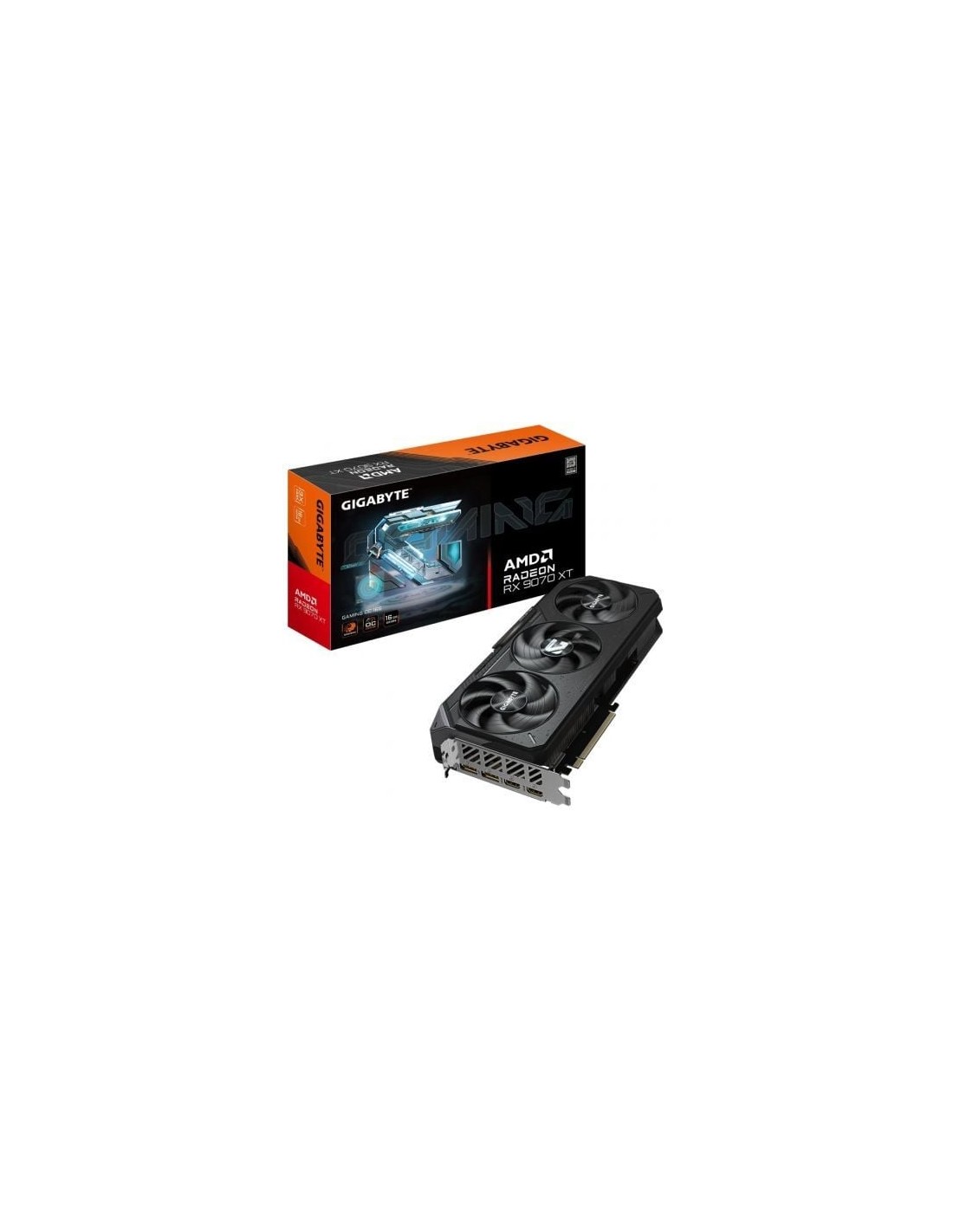 Tarjeta Gráfica Gigabyte Radeon RX 9070 XT Gaming OC 16GB GDDR6