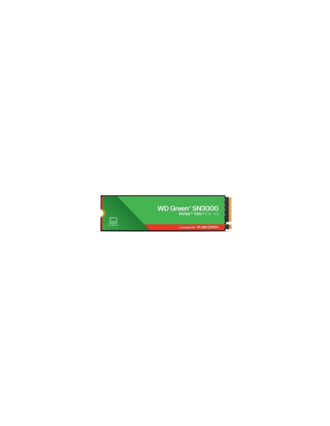 Disco SSD SanDisk WD Green SN3000 500GB M.2 2280 PCIe Gen4 | Logroño