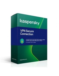 Kaspersky VPN Secure Connection, 3 dispositivos, 1 año (licencia físic