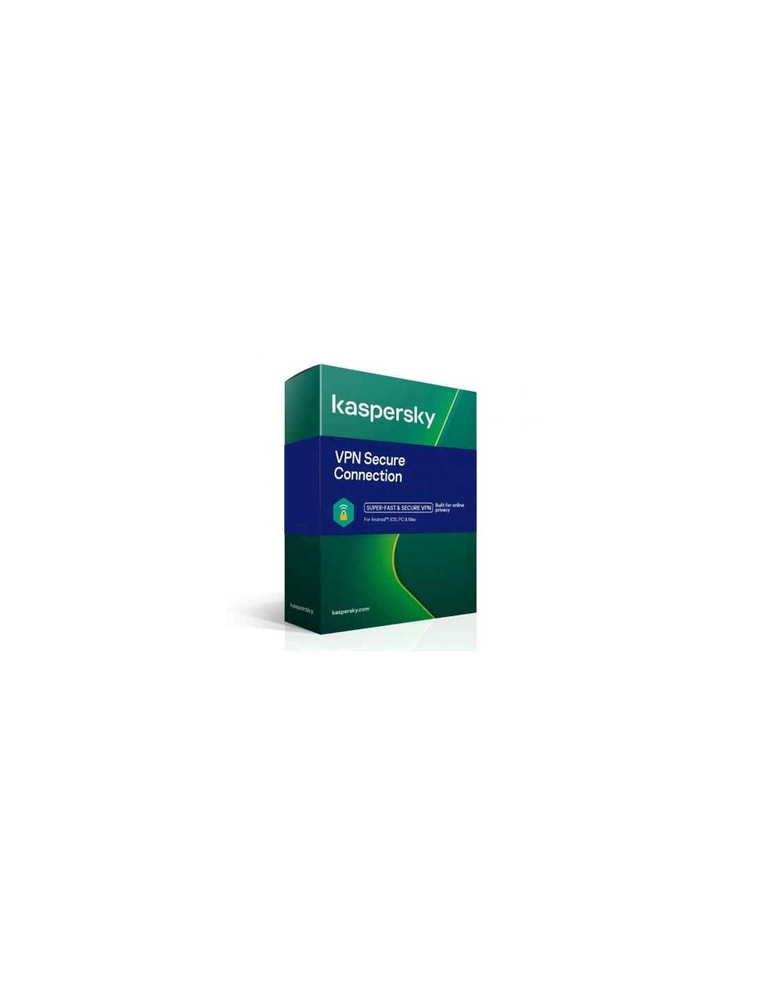 Kaspersky VPN Secure Connection, 3 dispositivos, 1 año (licencia físic