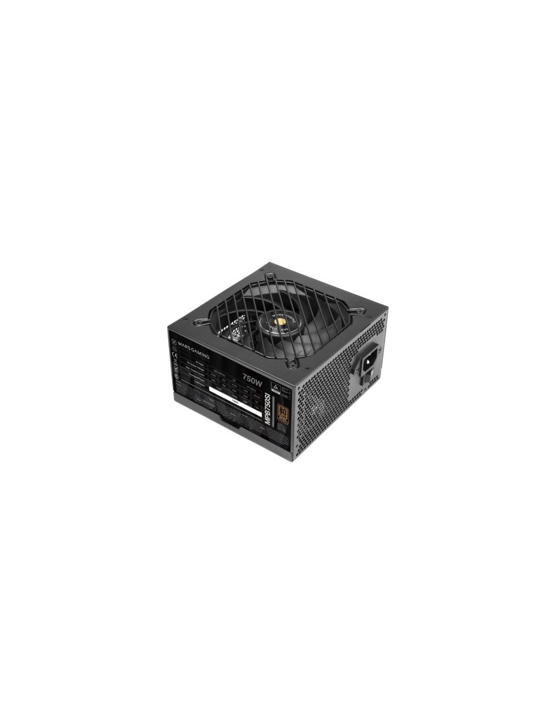 Fuente de Alimentación Mars Gaming MPB750SI 750W 80 Plus Bronze