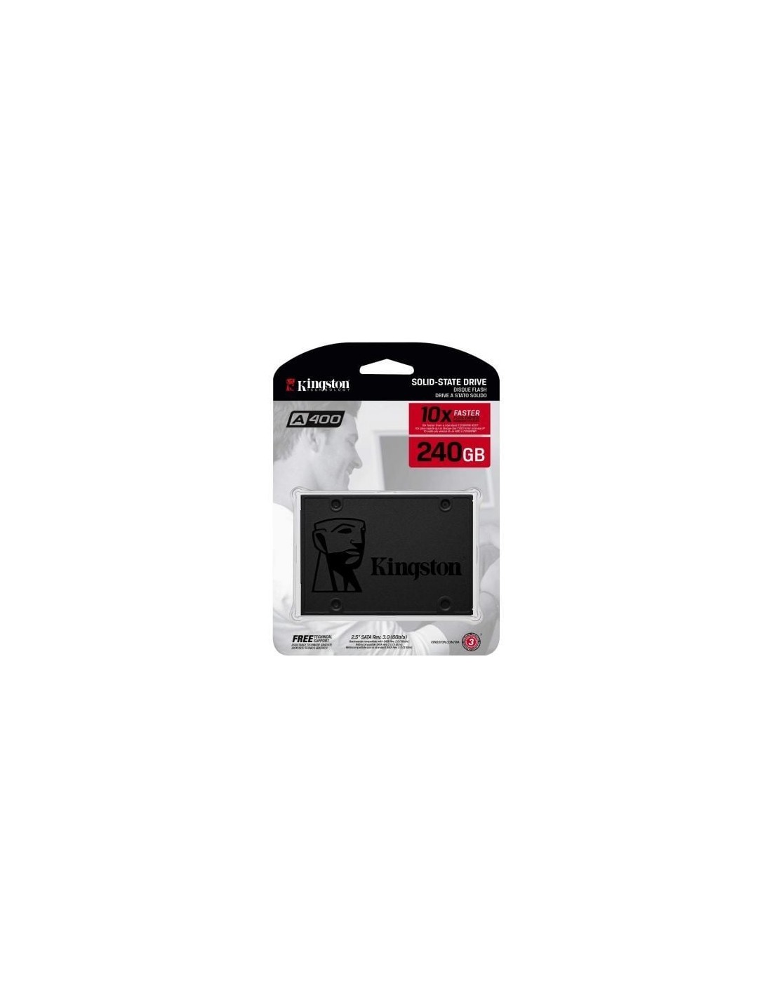 Disco SSD Kingston A400 240GB SATA III | Logroño