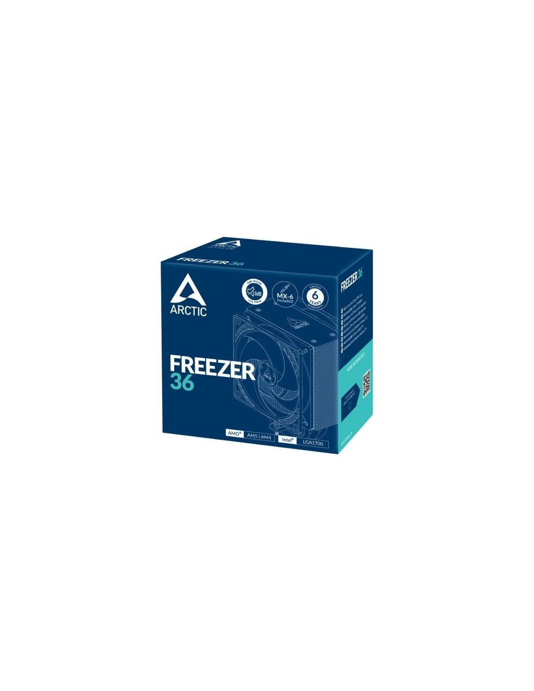 Ventilador con Disipador Arctic Freezer 36 12cm | Logroño