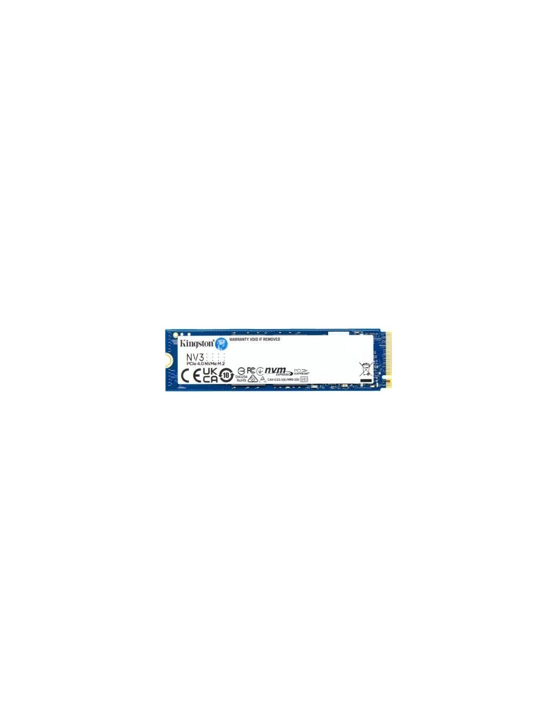 Disco SSD Kingston NV3 500GB M.2 2280 PCIe Gen4 | Logroño