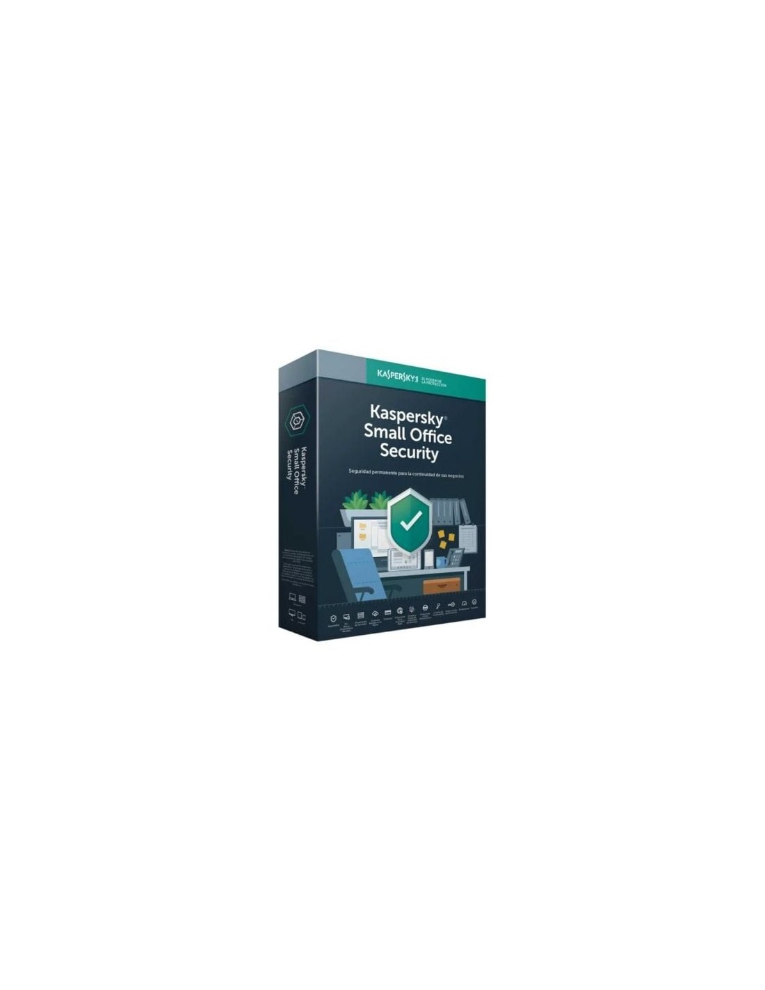 Antivirus Kaspersky Small Office Security 7, 10 dispositivos + 1 Servi