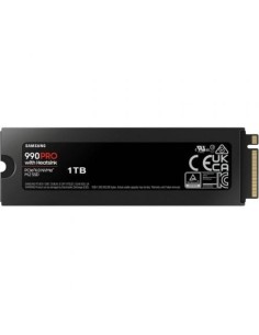 Disco SSD Samsung 990 PRO 1000GB M.2 2280 PCIe Gen4 con Disipador de C 2
