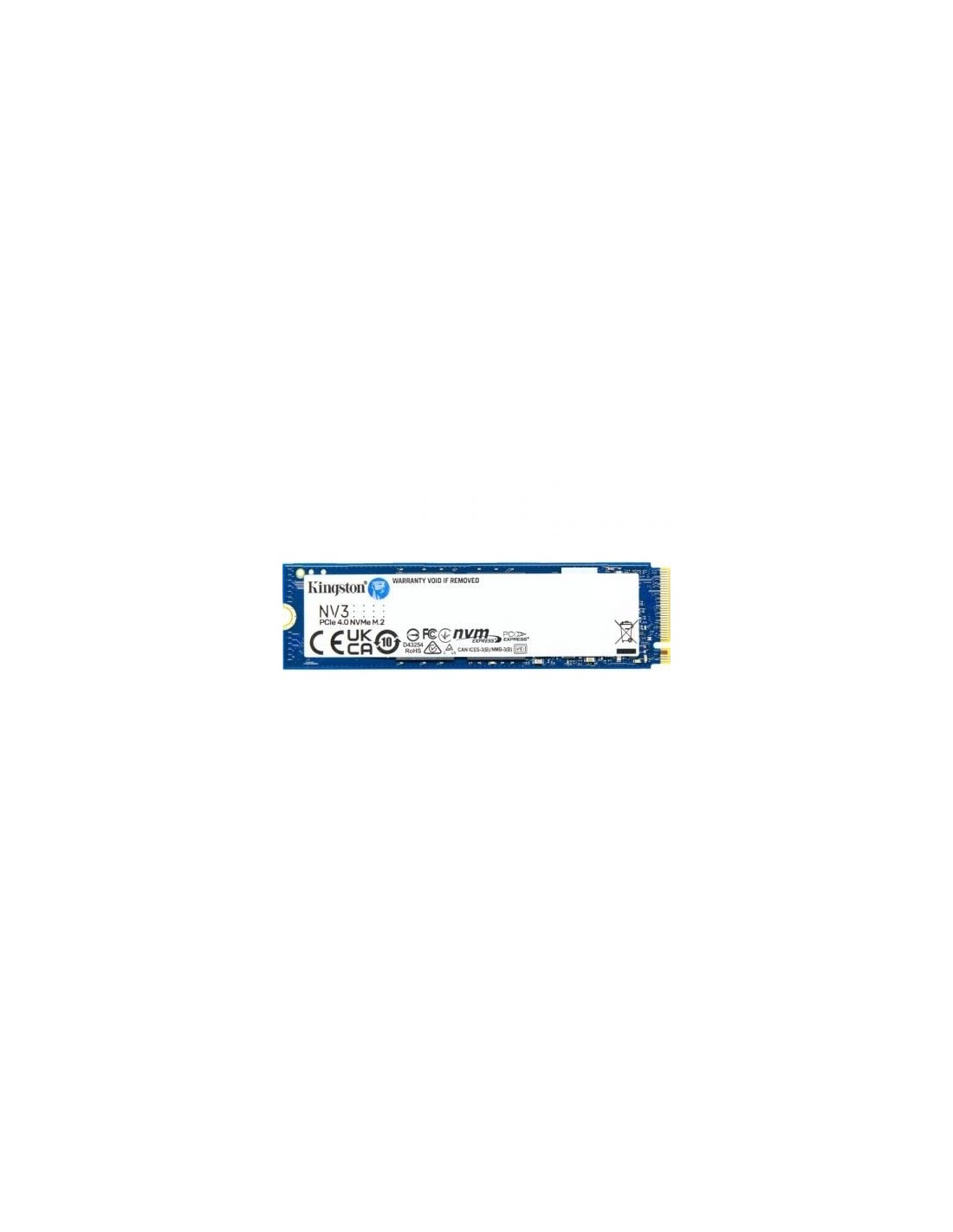 Disco SSD Kingston NV3 2000GB M.2 2280 PCIe Gen4 | Logroño