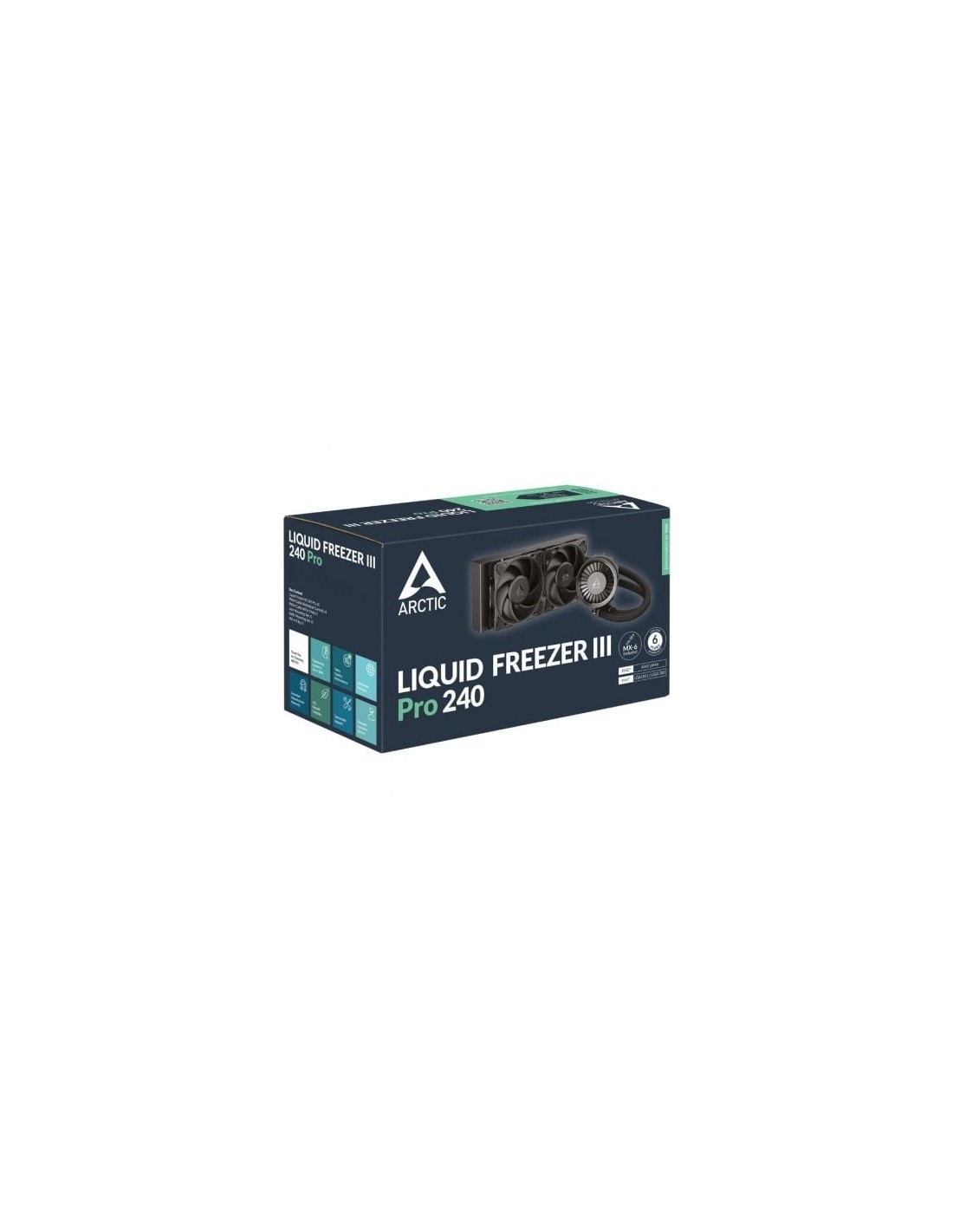 Sistema de Refrigeración Líquida Arctic Liquid Freezer III Pro 240 Neg
