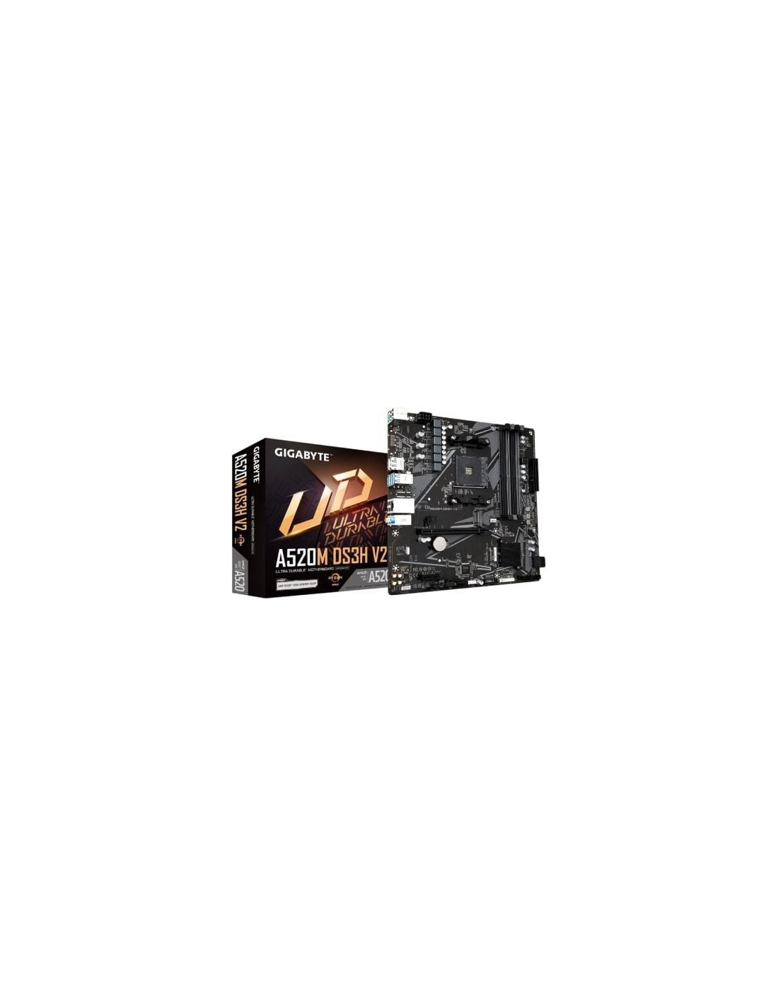 Placa Base Gigabyte A520M DS3H V2 Socket AM4 DDR4 PCIe 3.0 Micro ATX