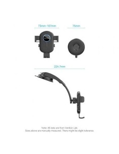 Soporte de Smartphone para Coche Vention KSCB0, Negro 2