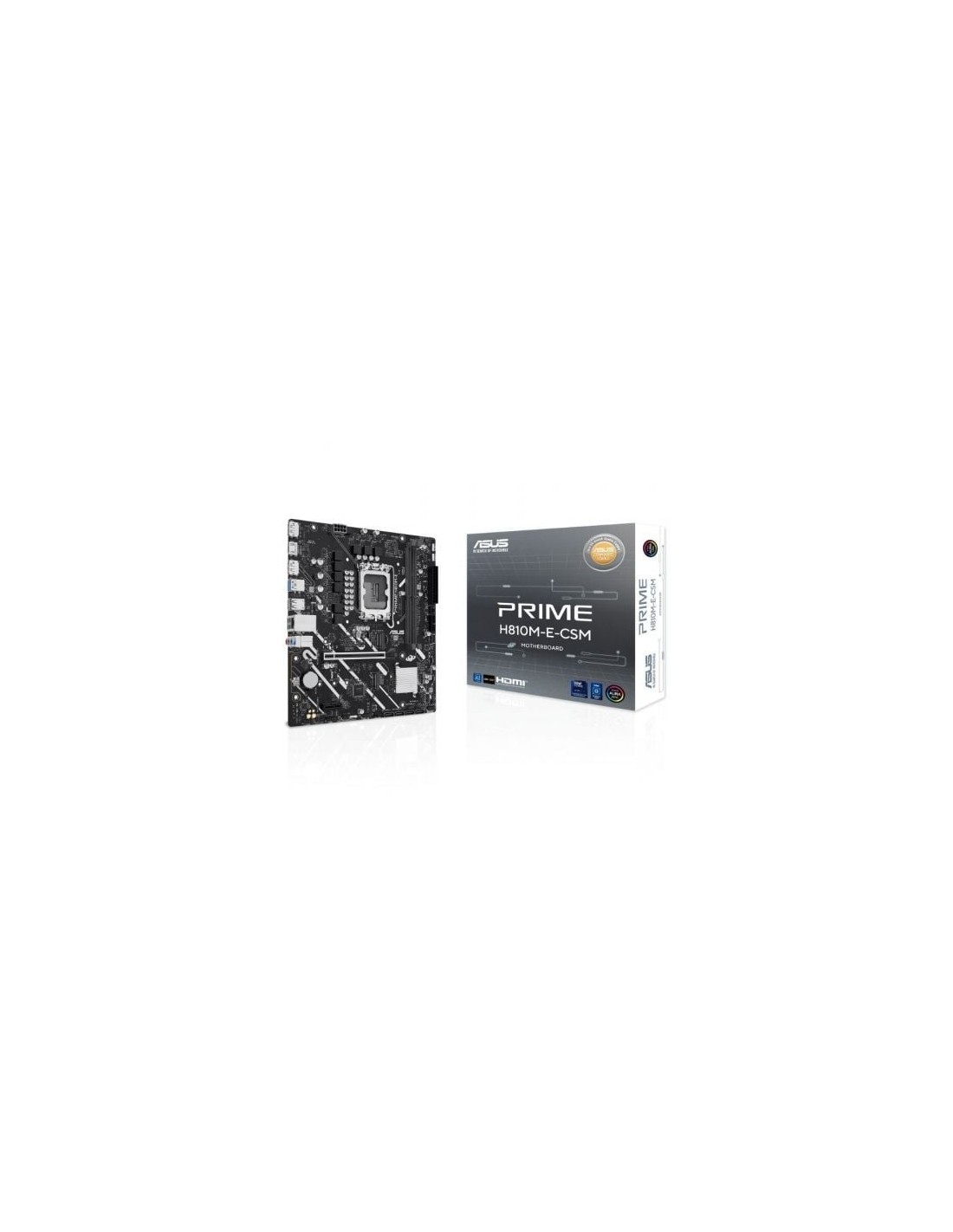 Placa Base Asus Prime H810M-E-CSM Socket 1851 DDR5 PCIe 4.0 Micro ATX