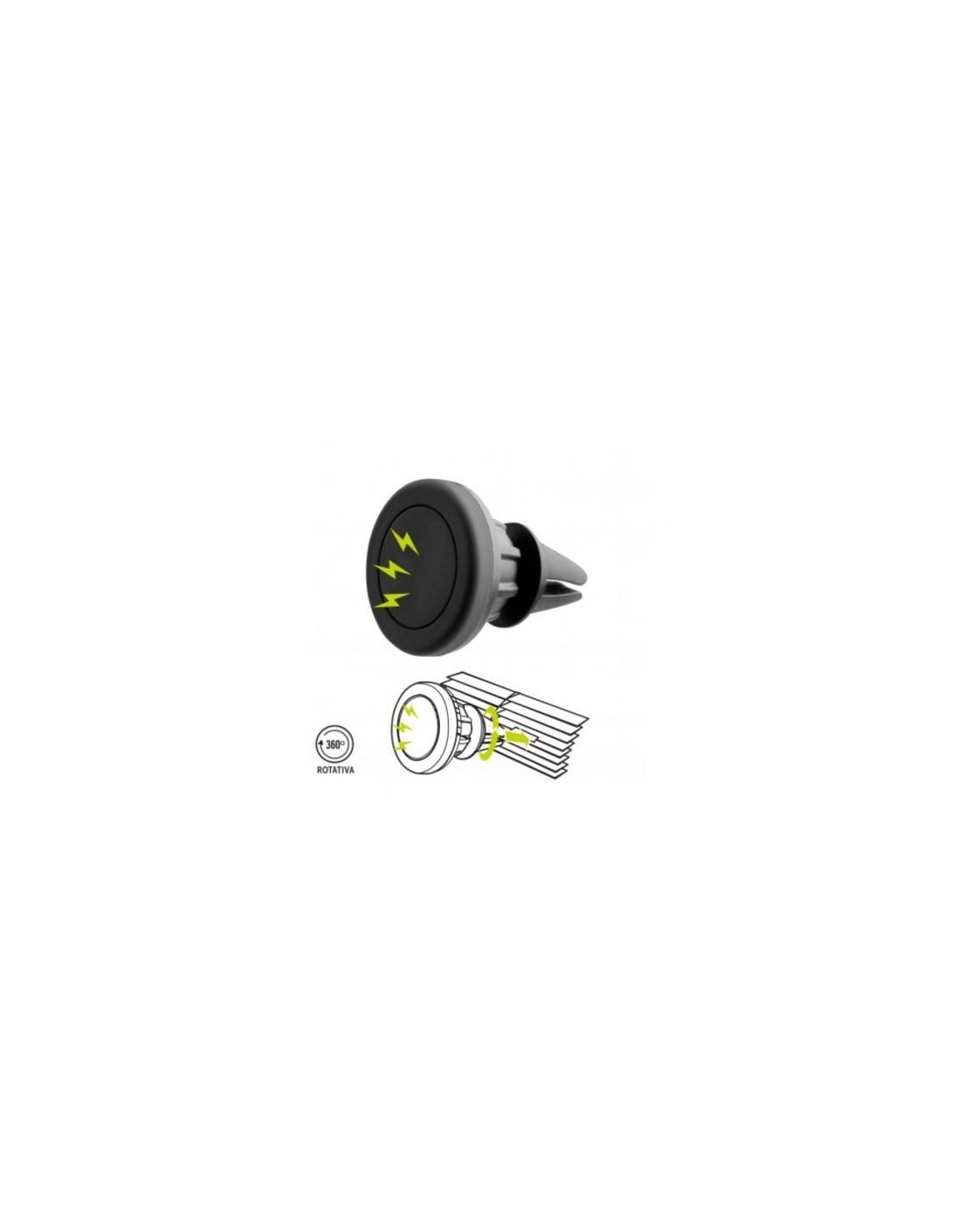 Soporte de Smartphone para Coche Muvit MCCHL0001 | El Ocio Virtual