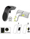 Soporte de Smartphone para Coche Muvit MCCHL0007 | El Ocio Virtual