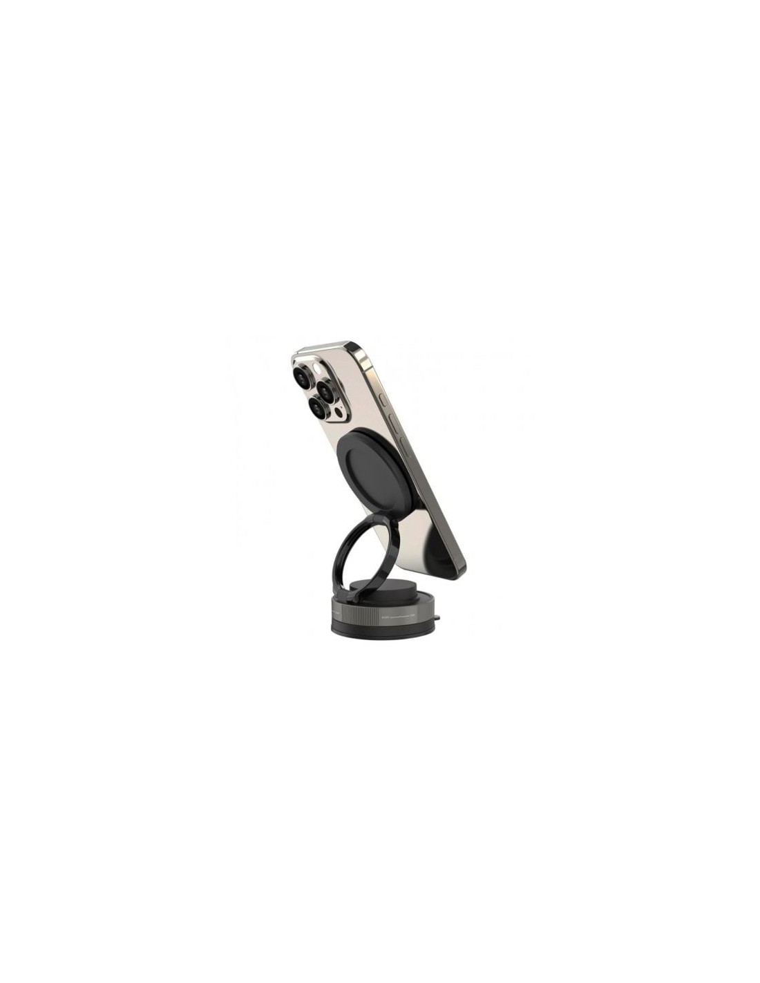 Soporte de Smartphone para Coche Muvit For Change MCCHL0035, Negro
