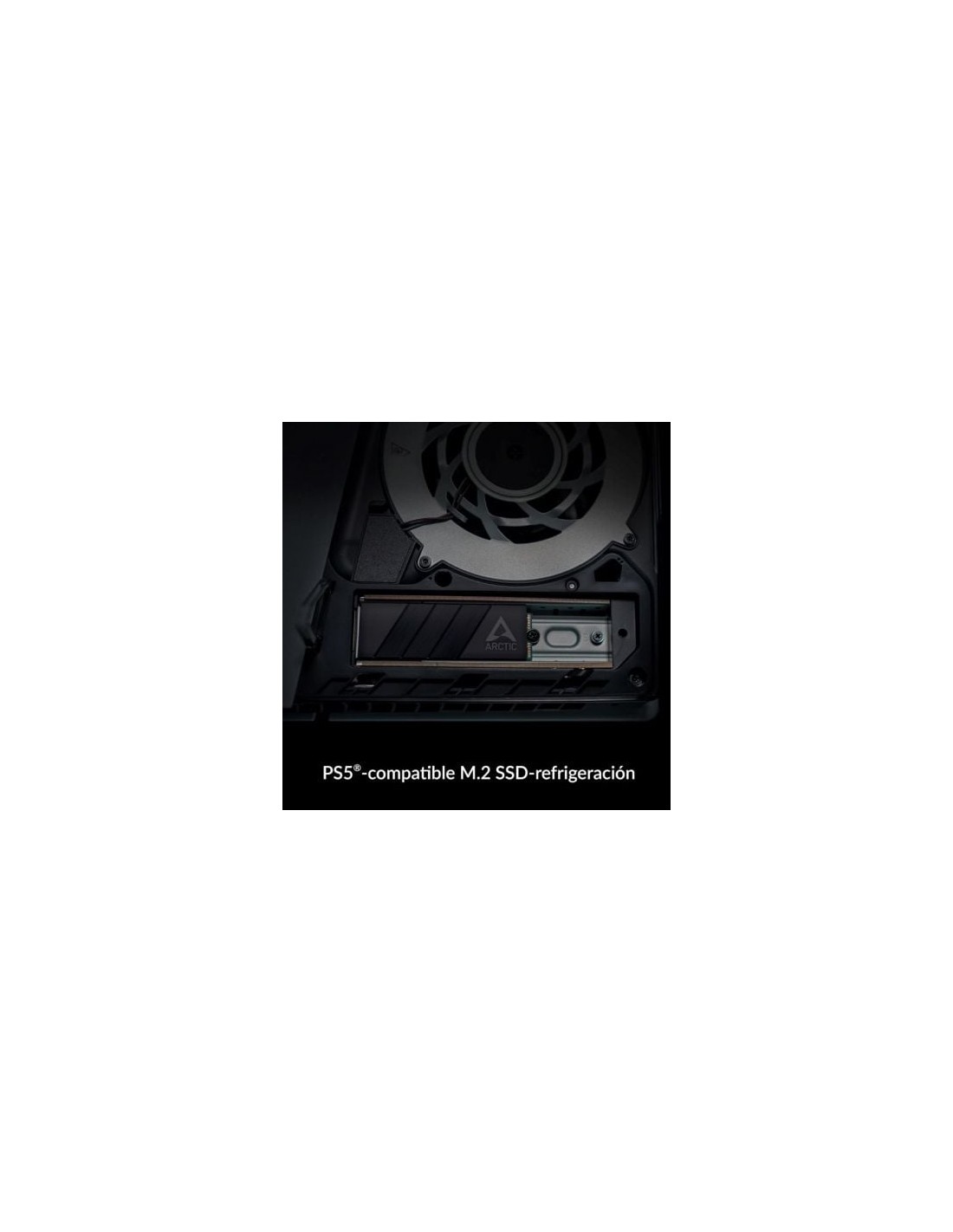 Disipador Térmico para SSD M.2 2280 Arctic M2 Pro Negro | Logroño