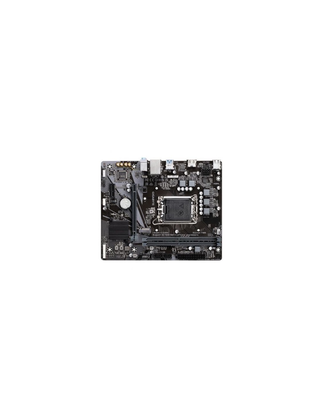 Placa Base Gigabyte H610M K DDR4 Socket 1700 DDR4 PCIe 4.0 Micro ATX