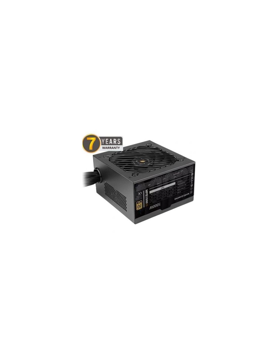 Fuente de Alimentación Mars Gaming MPB1000SI 1000W 80 Plus Gold