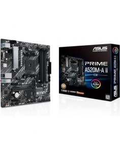 Placa Base Asus Prime A520M-A II/CSM Socket AM4 DDR4 PCIe 3.0 Micro AT