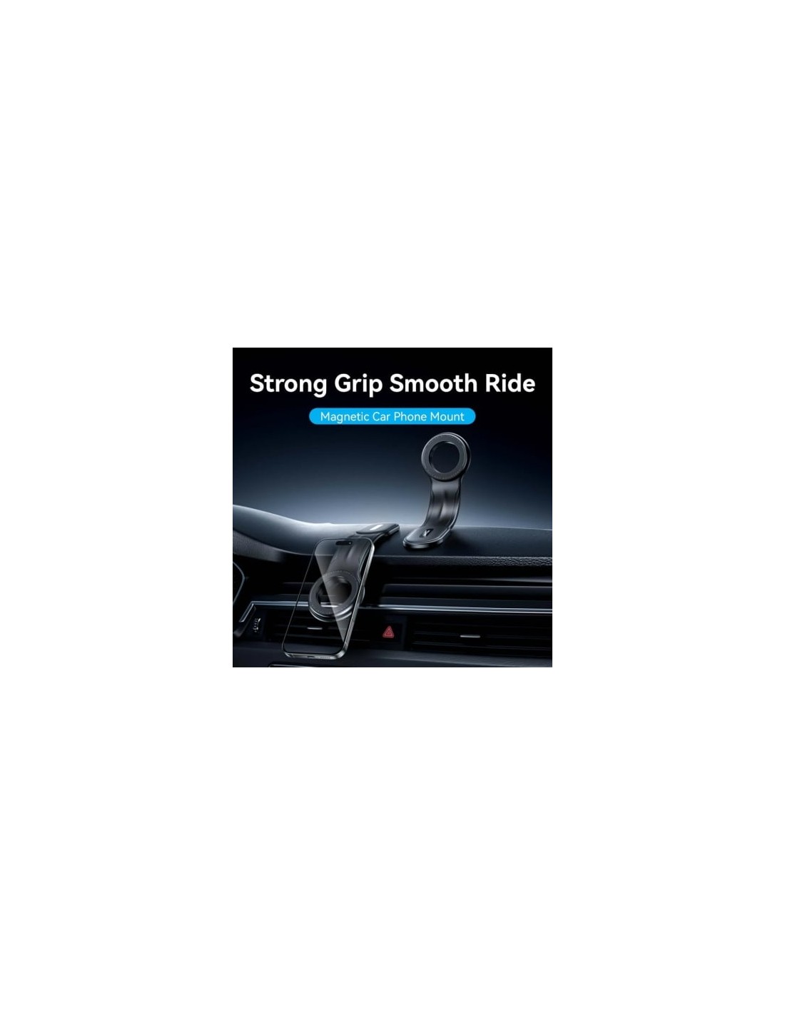 Soporte de Smartphone para Coche Vention KSIB0, Negro