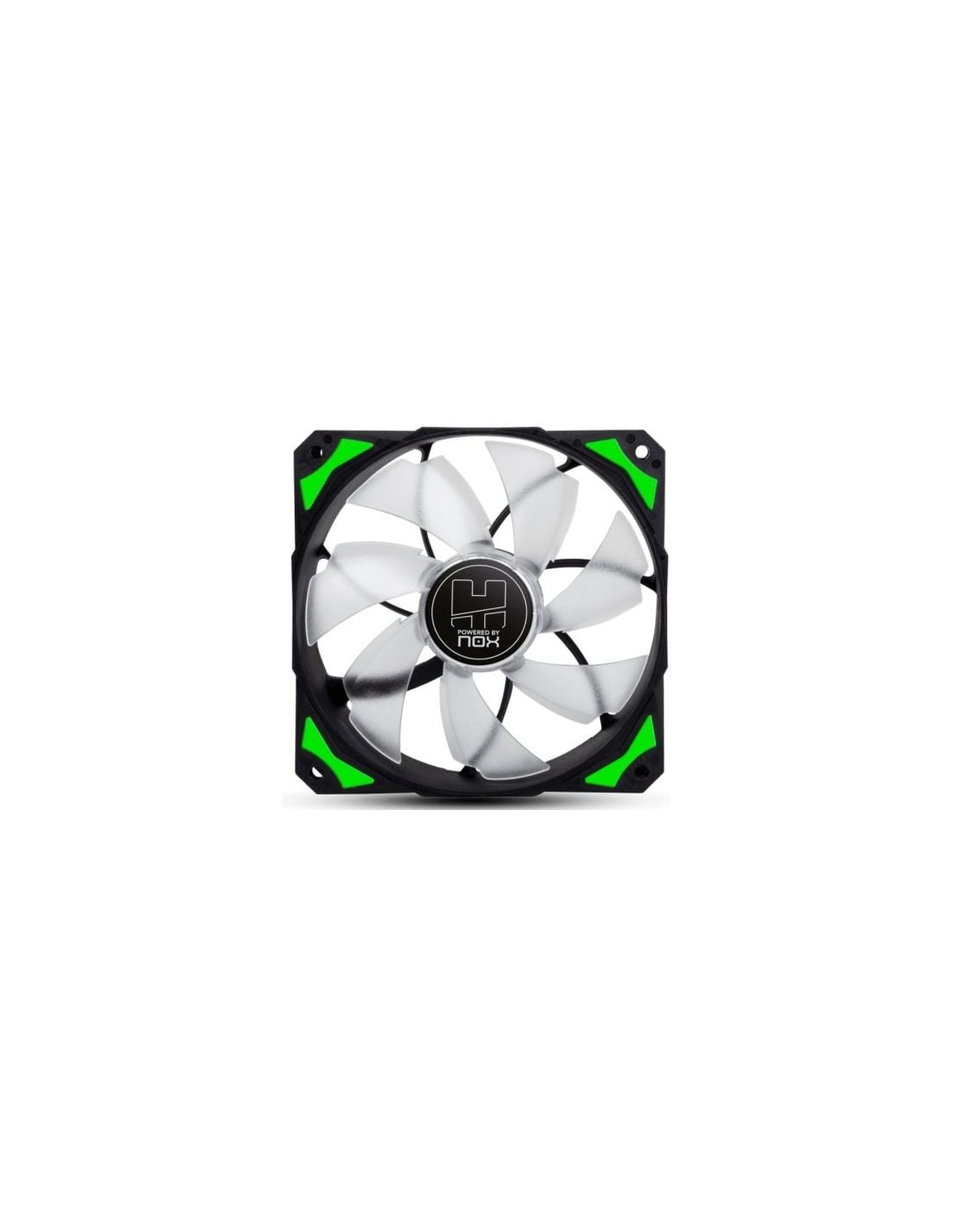 Ventilador Nox H-Fan Green 12cm Verde | Logroño