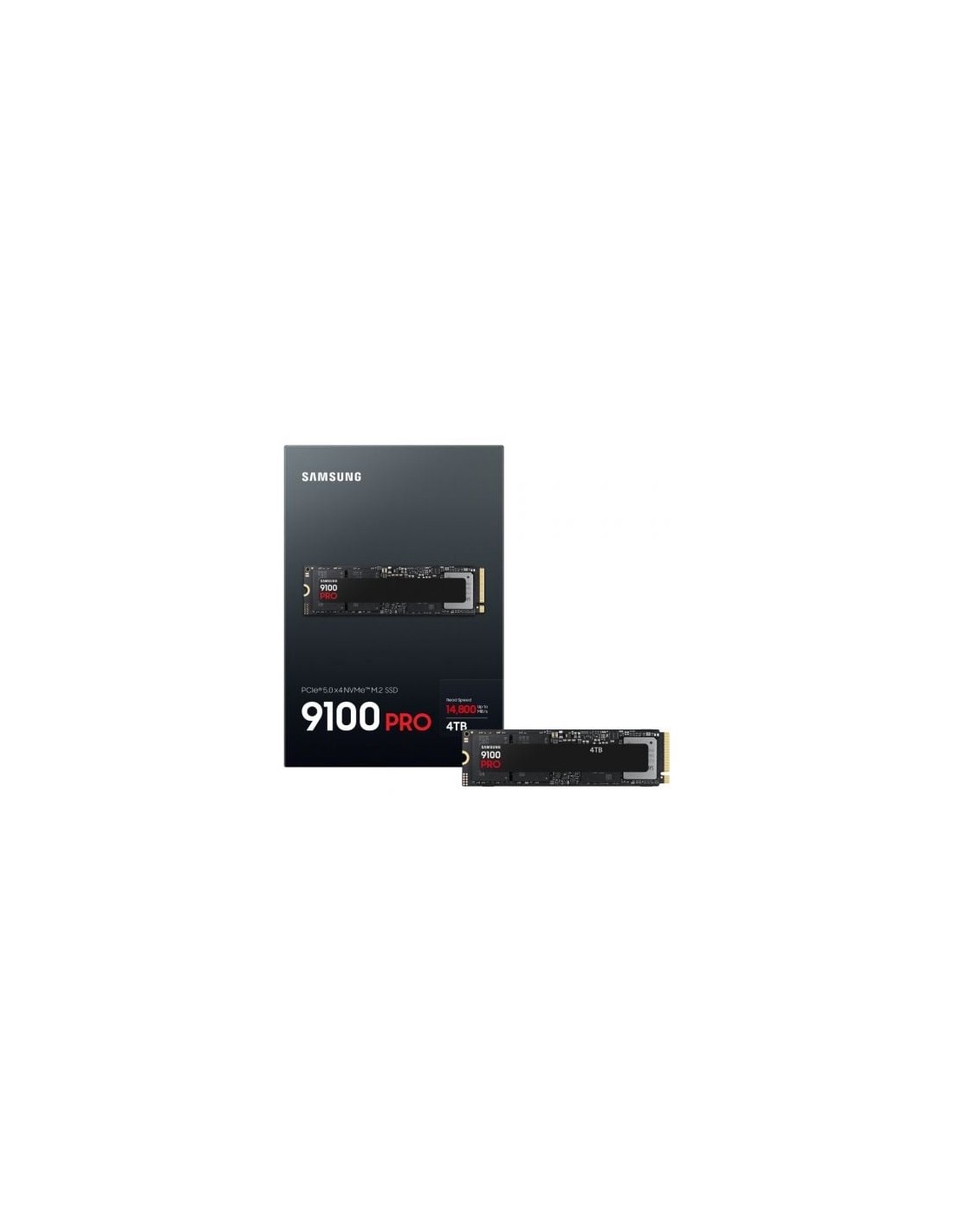 Disco SSD Samsung 9100 PRO 4000GB M.2 2280 PCIe Gen5 | Logroño
