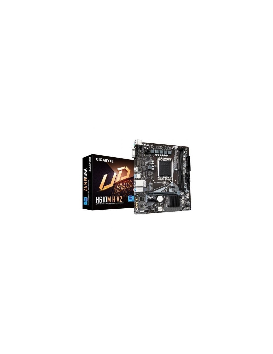 Placa Base Gigabyte H610M H V2 Socket 1700 DDR5 PCIe 4.0 Micro ATX