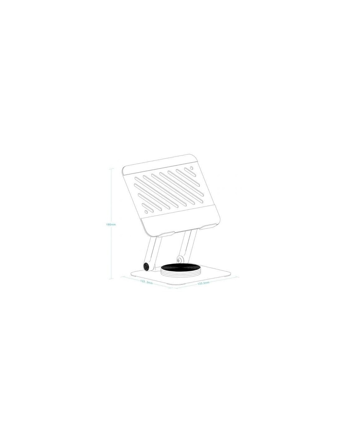 Soporte para Tablet TooQ PH-NARVI-S, Plata | El Ocio Virtual