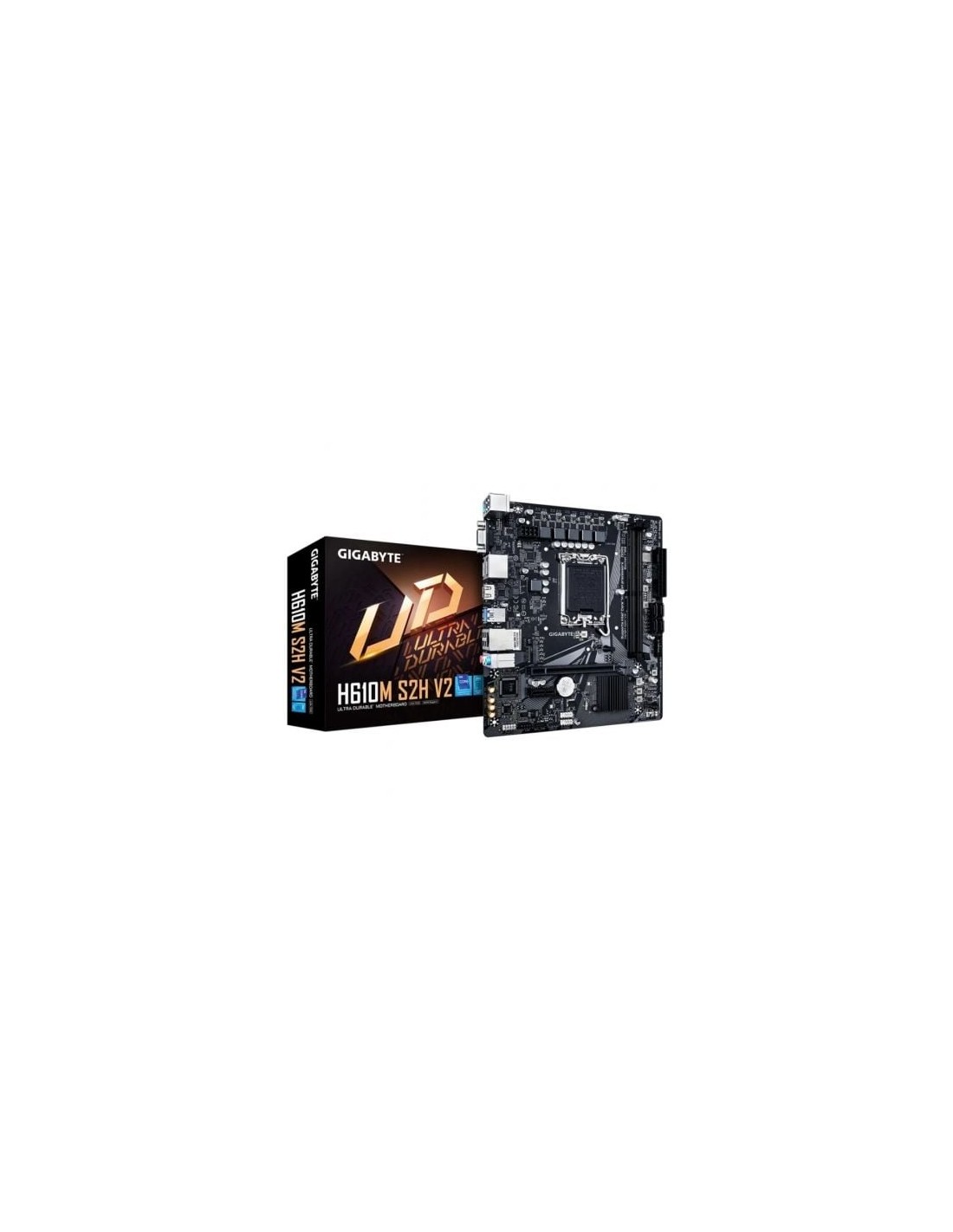 Placa Base Gigabyte H610M S2H V2 Socket 1700 DDR5 PCIe 4.0 Micro ATX
