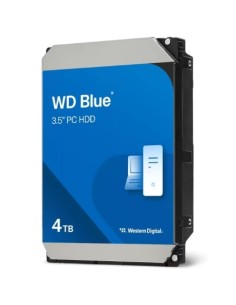Disco Duro Western Digital WD Blue PC Desktop 4TB 3.5" SATA III 128MB