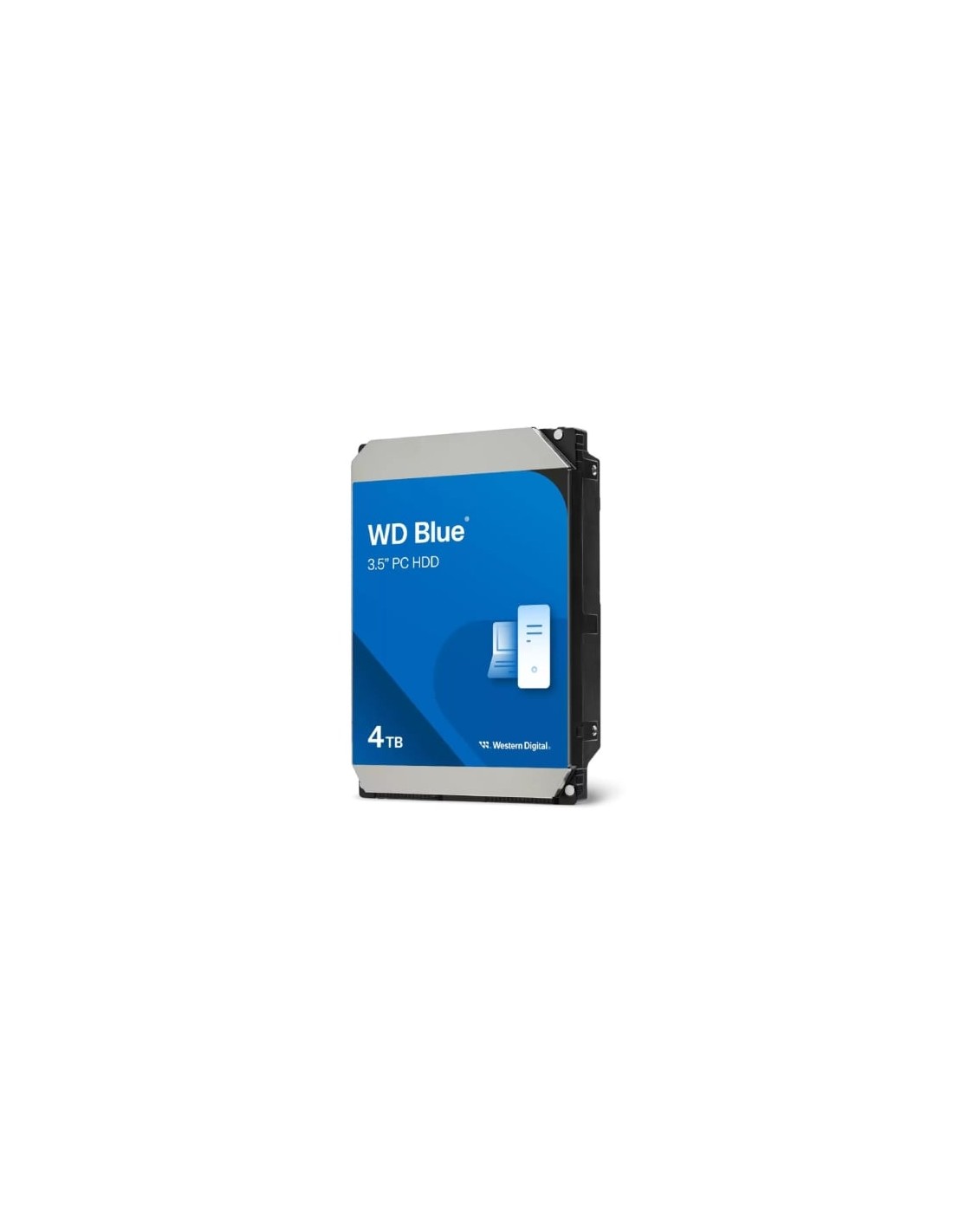 Disco Duro Western Digital WD Blue PC Desktop 4TB 3.5" SATA III 128MB