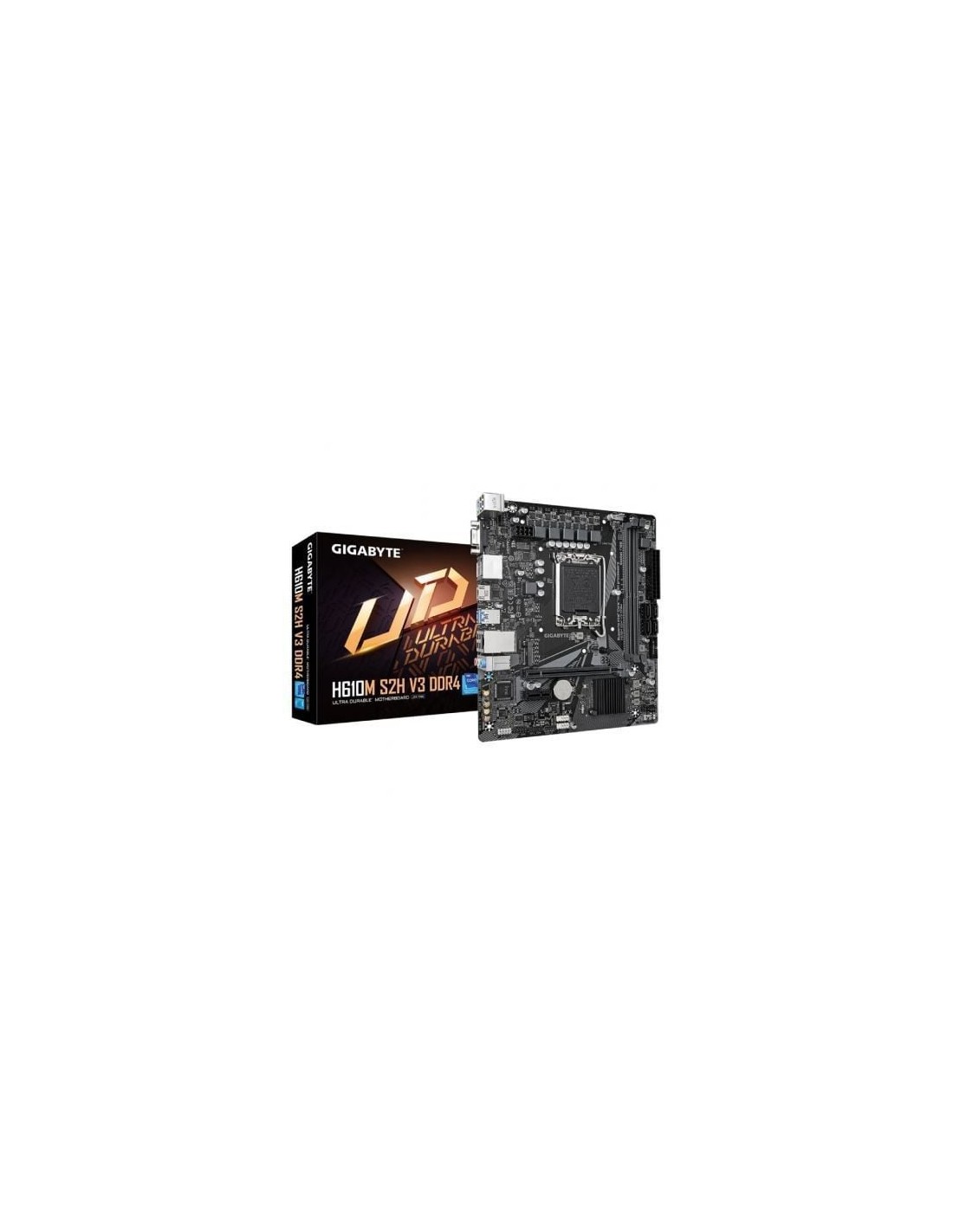 Placa Base Gigabyte H610M S2H V3 DDR4 Socket 1700 DDR4 PCIe 4.0 Micro 