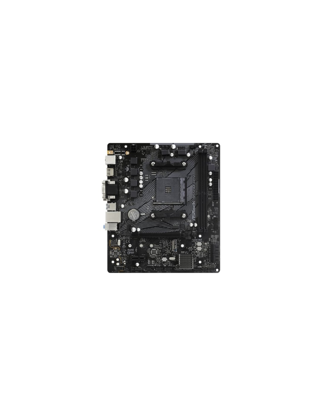 Placa Base Asrock B550M-HDV DDR4 PCIe 4.0 Socket AM4 Micro ATX