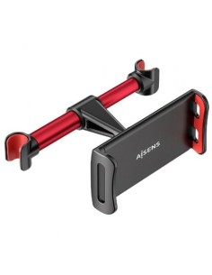 Soporte de Smartphone para Coche/Tablet Aisens MSC1P-105, Negro y Rojo