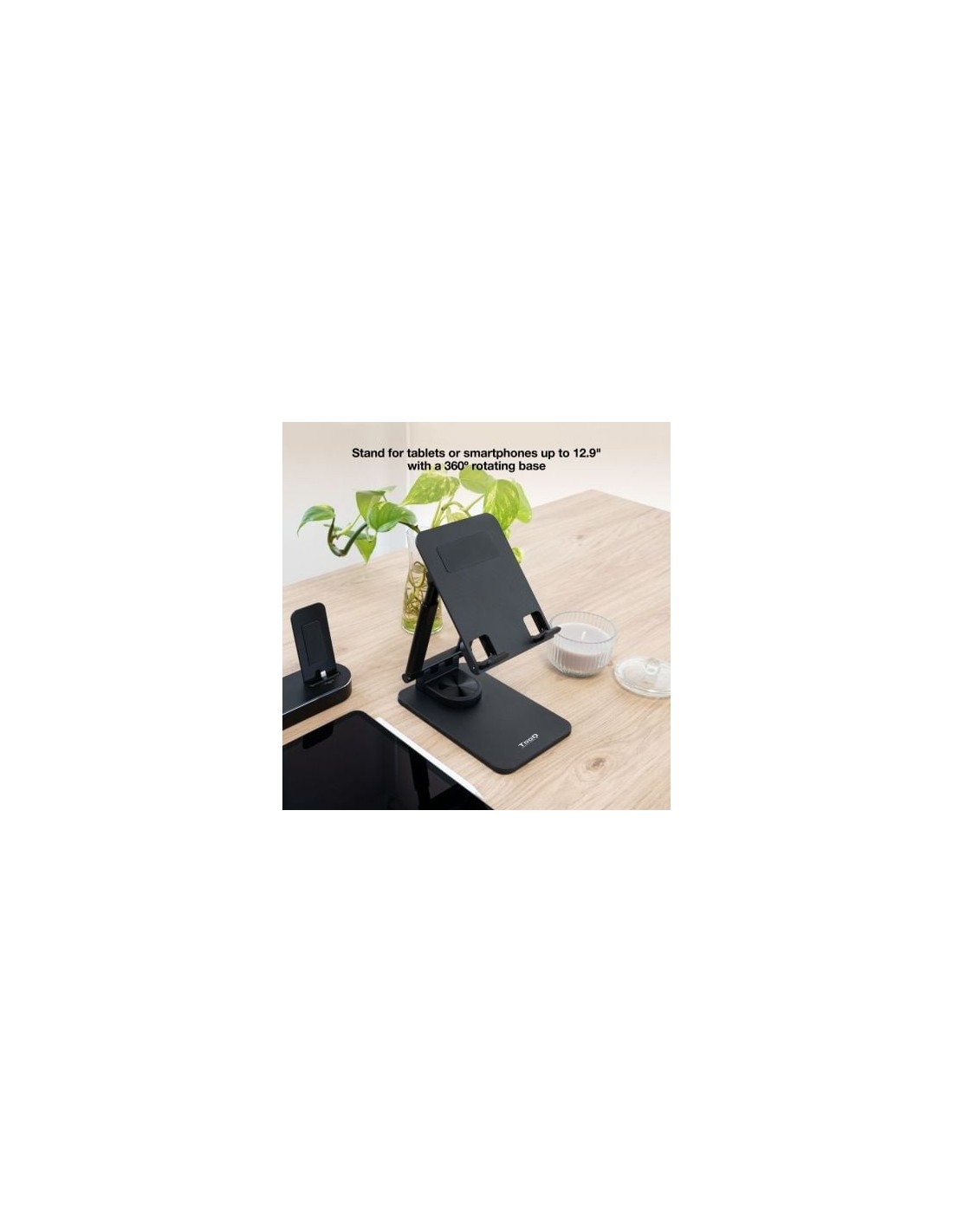 Soporte para Smartphone/Tablet TooQ PH-HERMES-HALLEY, Negro