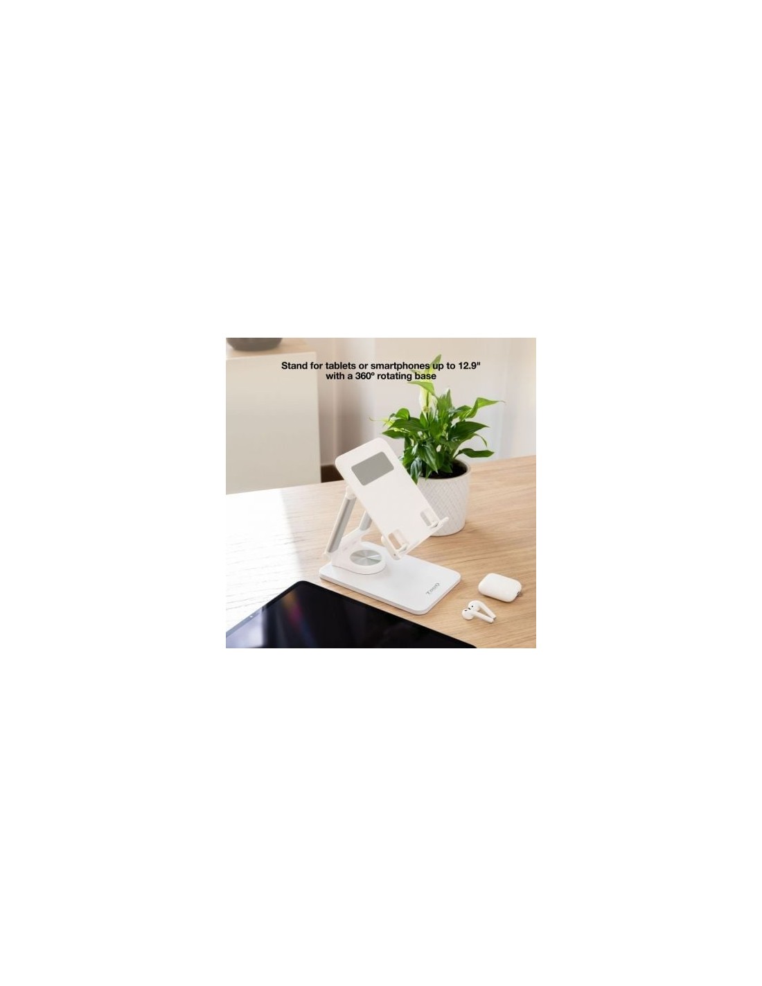 Soporte para Smartphone/Tablet TooQ PH-HERMES-LUNA, Blanco