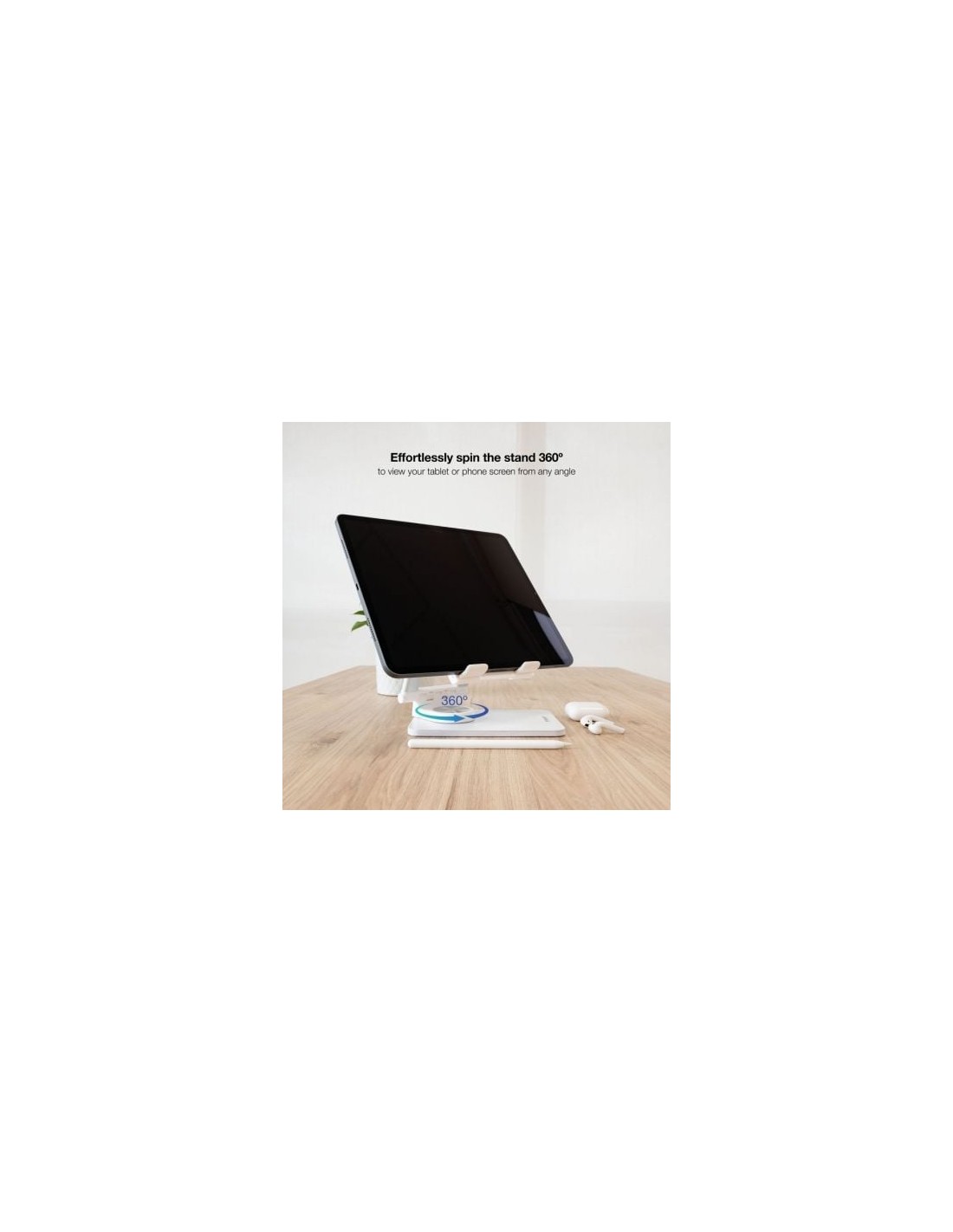 Soporte para Smartphone/Tablet TooQ PH-HERMES-LUNA, Blanco