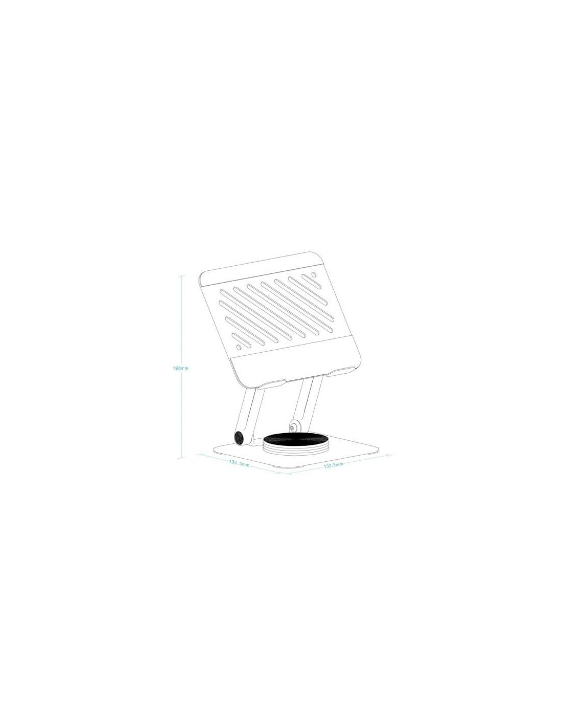 Soporte para Tablet TooQ PH-NARVI-G, Gris | El Ocio Virtual